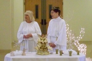 The angels were ready.