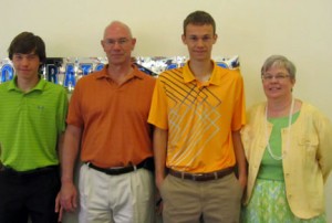 (L-R) Jordan, Jeff, Brian, and Lisa